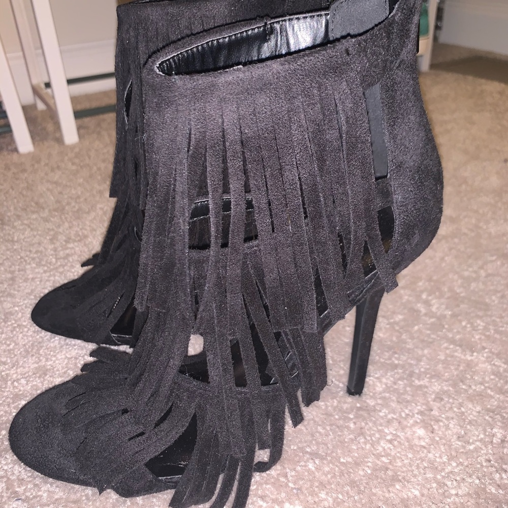 Black heels